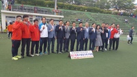 중구청장기 축구대회 개회식