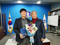대전풋살연맹 회장 위촉패 전달식