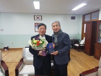 대양초등학교장 퇴임 공로패 전달