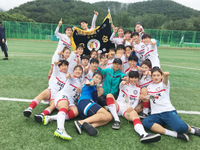 여왕기전국여자축구대회 대덕대 우승