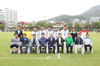 동아자동차배 8대8 축구대회 개회식